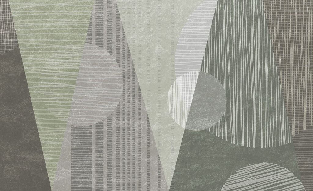 Abstract shapes in muted tones. Abstract shapes in muted tones.