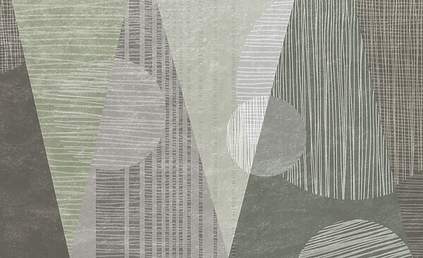 Abstract shapes in muted tones. Abstract shapes in muted tones.