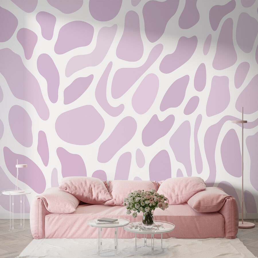 Purple and white pattern