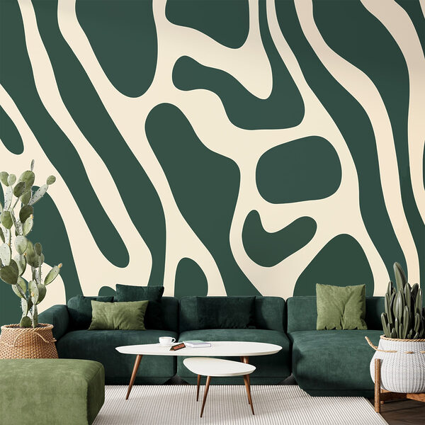 Flowing lines in muted tones. Flowing lines in muted tones.