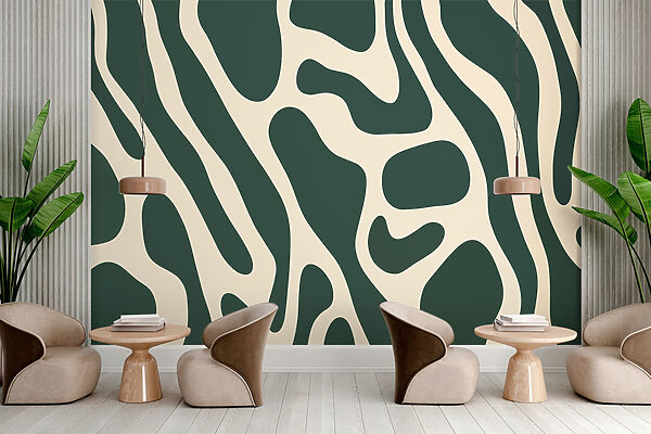Flowing lines in muted tones. Flowing lines in muted tones.