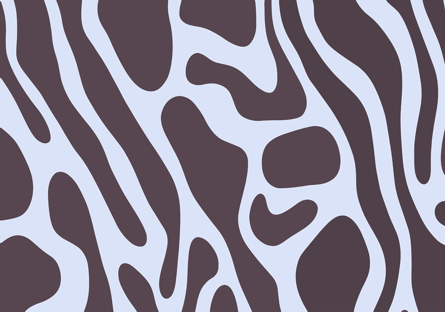 Abstract shapes in calming tones.