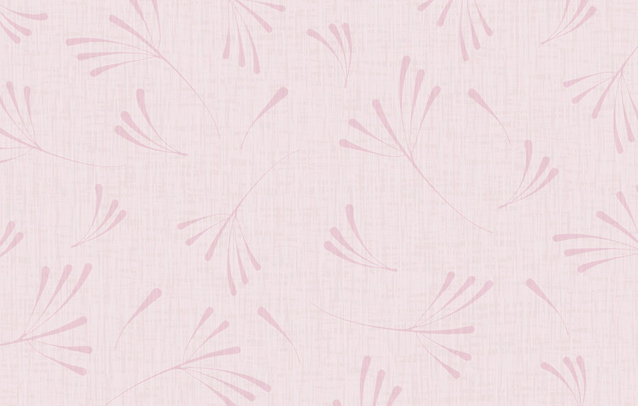 Pink floral pattern on a white background