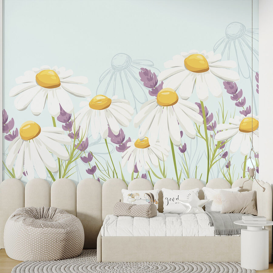 Group of white flowers