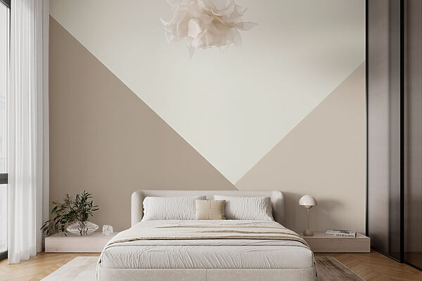 White and grey triangle White and grey triangle