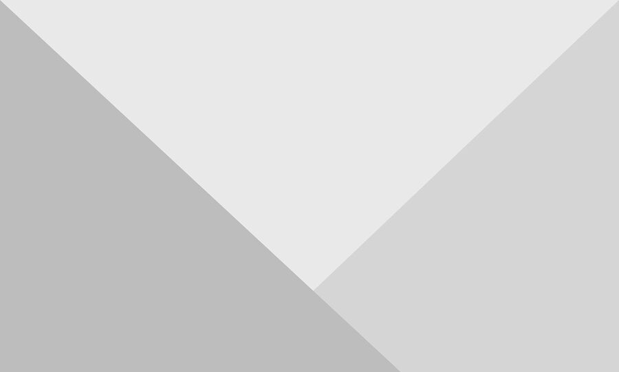White and grey triangle
