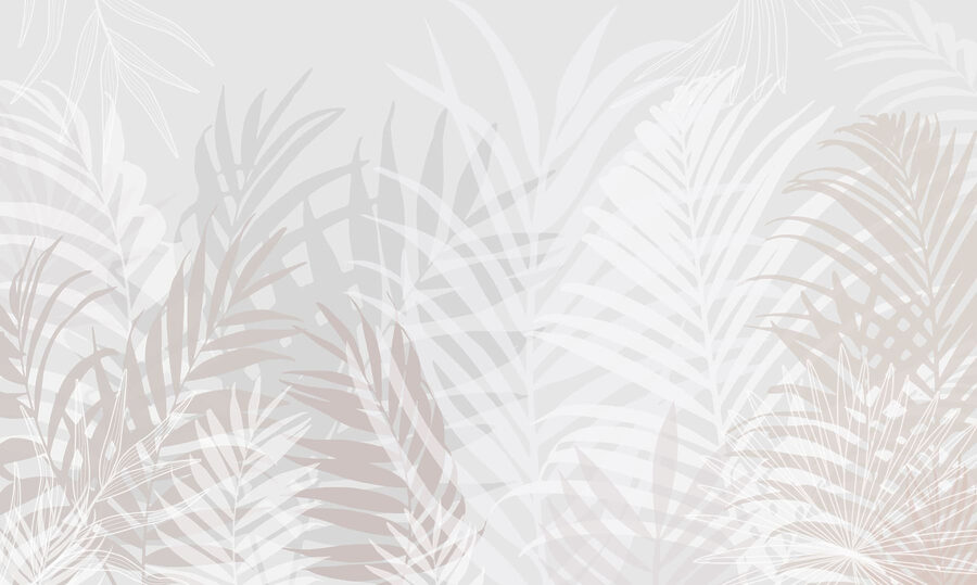 White and gray leaves White and gray leaves
