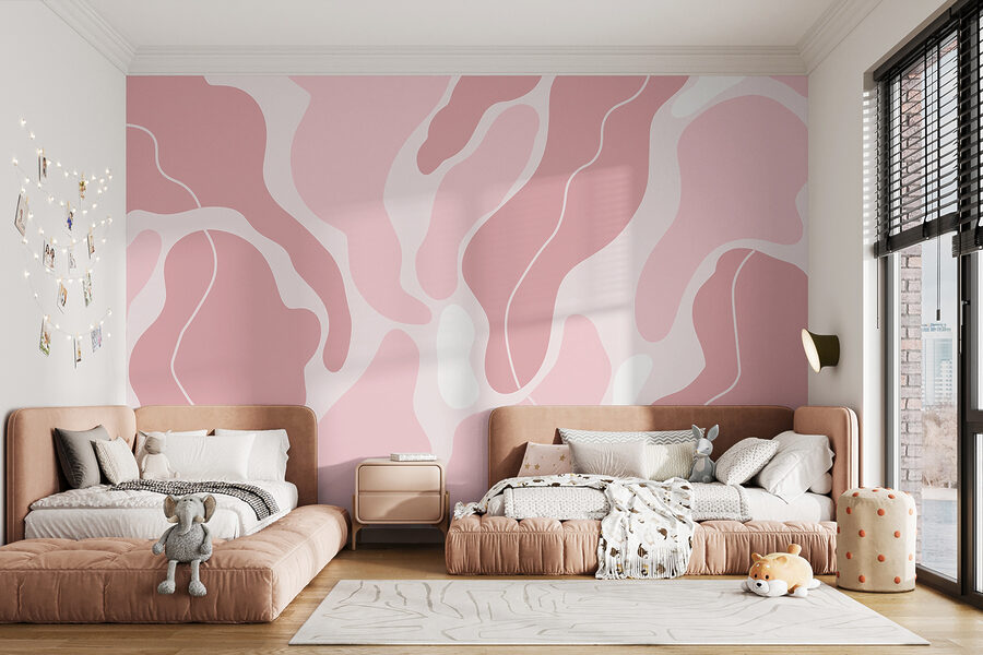 Pink and white pattern Pink and white pattern