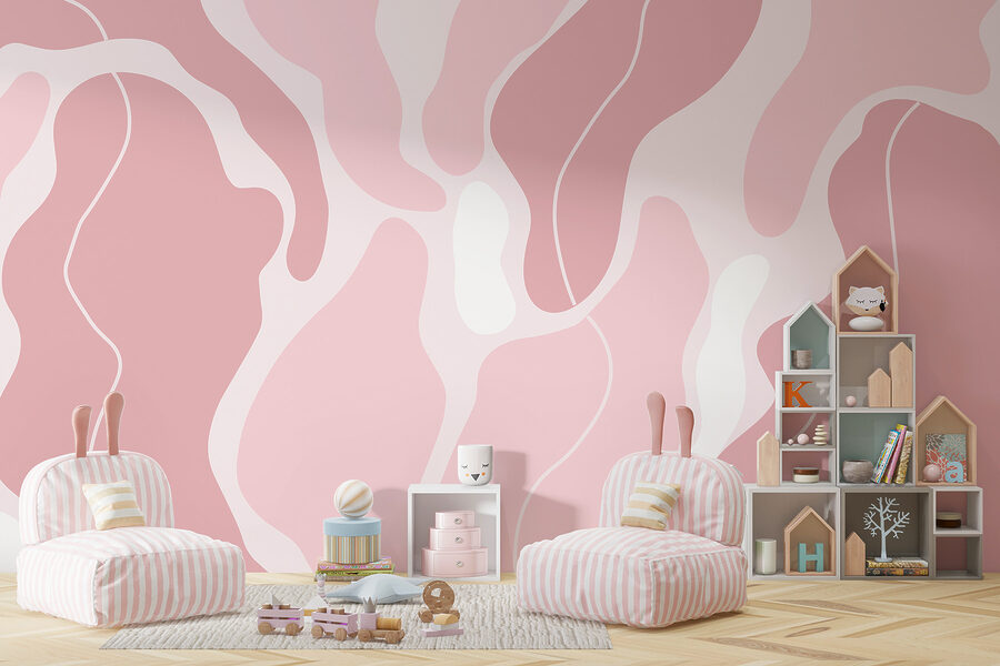 Pink and white pattern Pink and white pattern