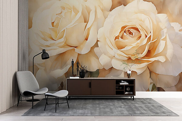 Soft blooms in gentle hues Soft blooms in gentle hues