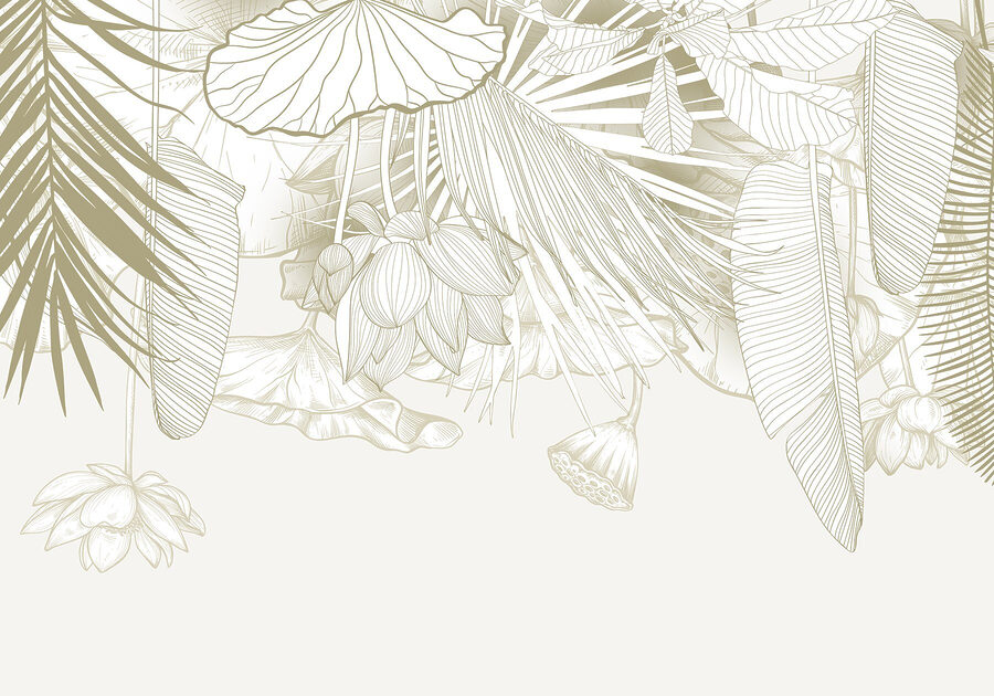 Nature’s tranquility captured in lines.