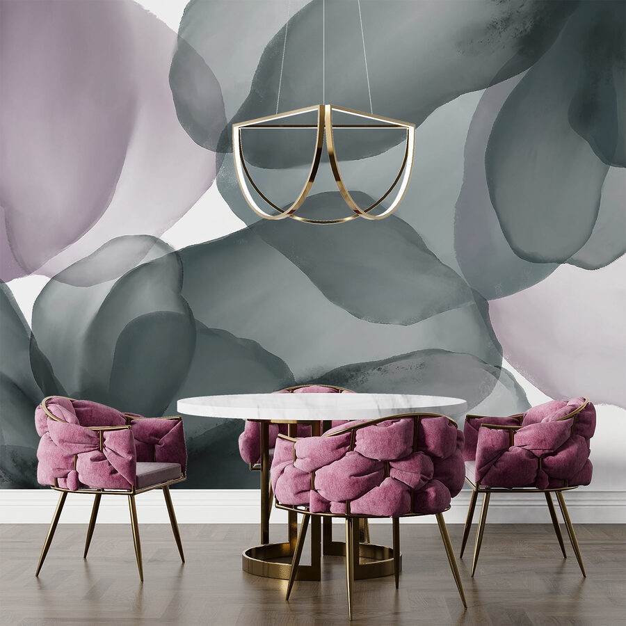 Soft hues blending in gentle waves