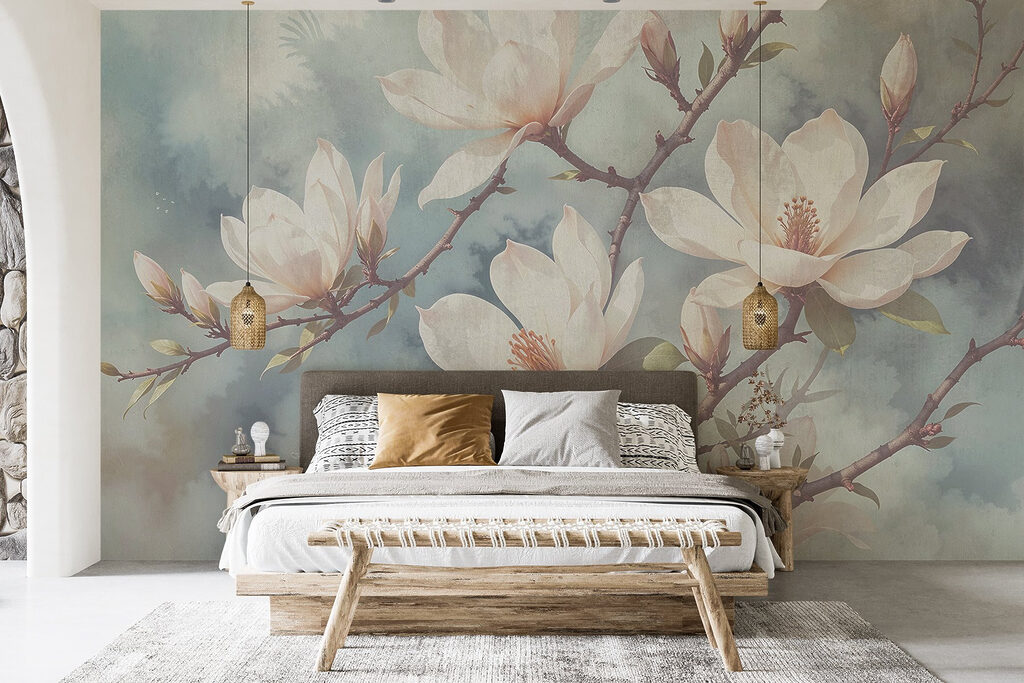 Delicate blossoms in soft colors Delicate blossoms in soft colors