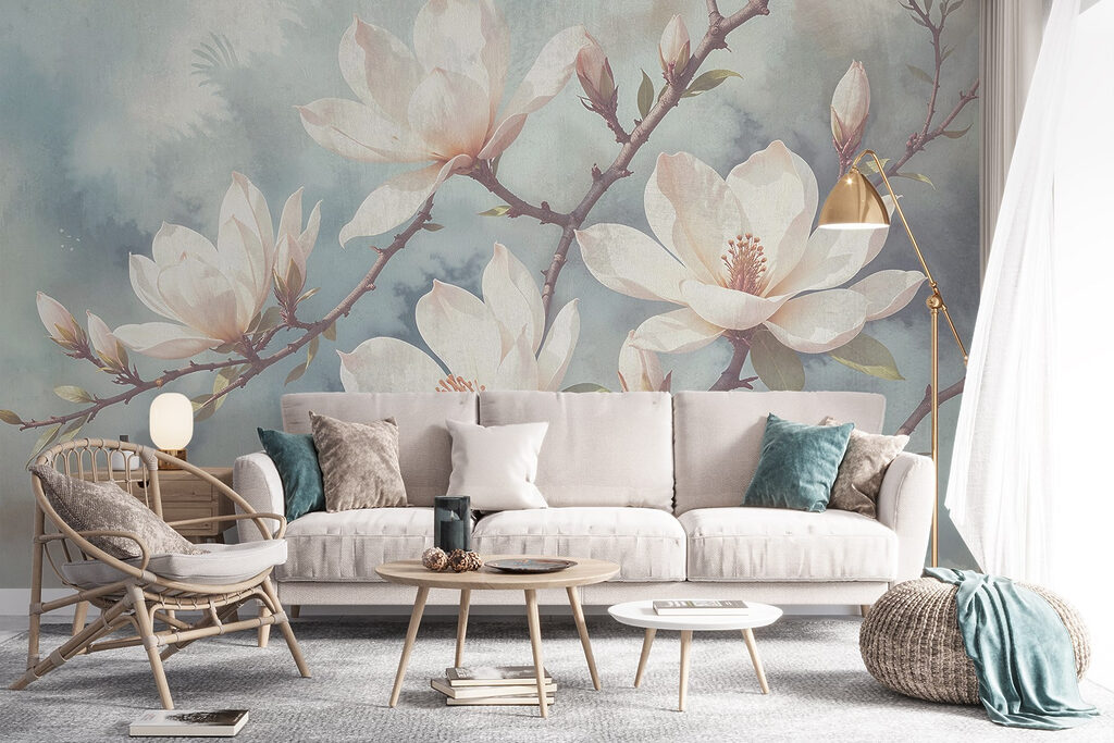 Delicate blossoms in soft colors Delicate blossoms in soft colors