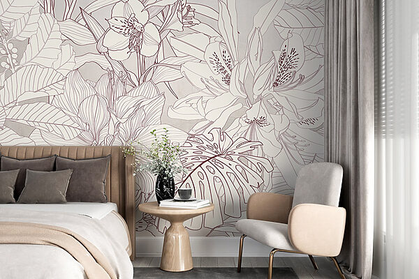 Nature’s delicate floral patterns unfold Nature’s delicate floral patterns unfold