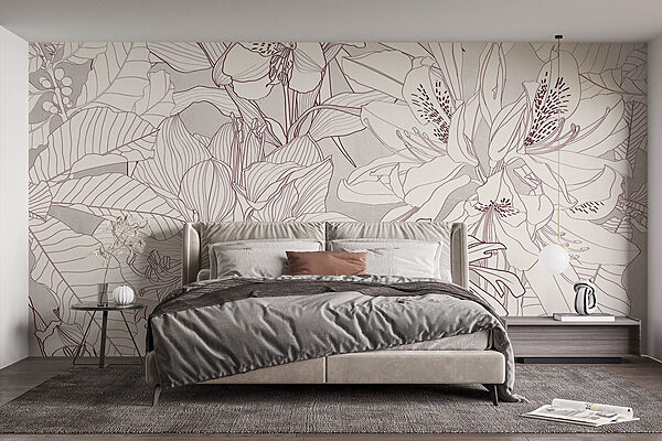Nature’s delicate floral patterns unfold Nature’s delicate floral patterns unfold