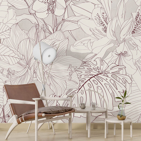 Nature’s delicate floral patterns unfold Nature’s delicate floral patterns unfold