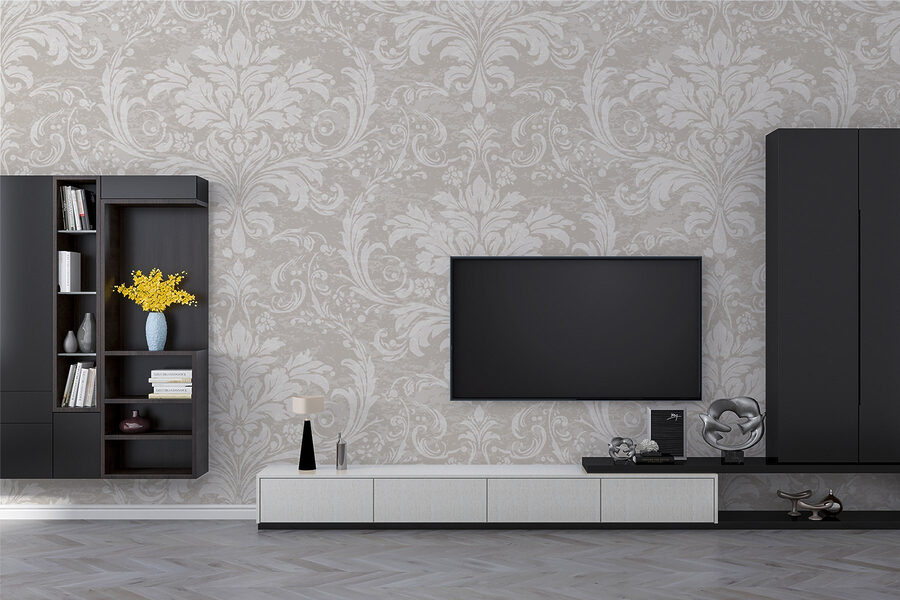 Wallpaper with a pattern