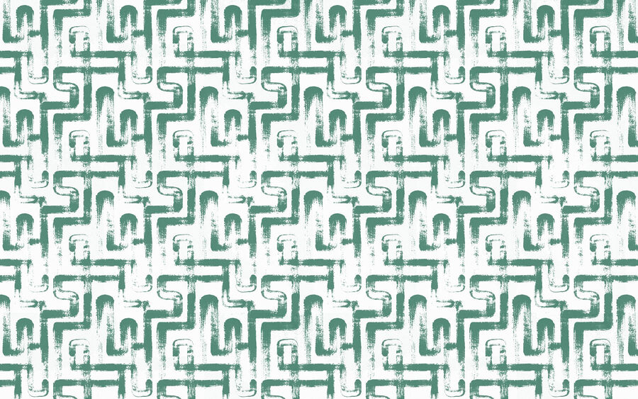 Pattern of green lines