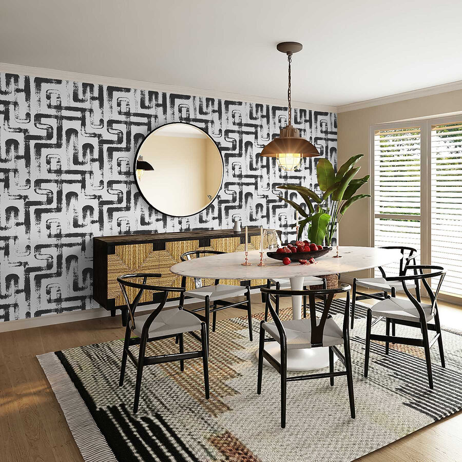 Black and white pattern