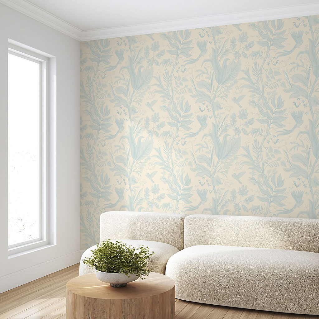 Pattern of flowers and birds Pattern of flowers and birds