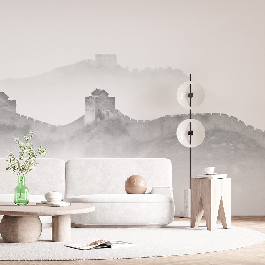 Wall on a mountain