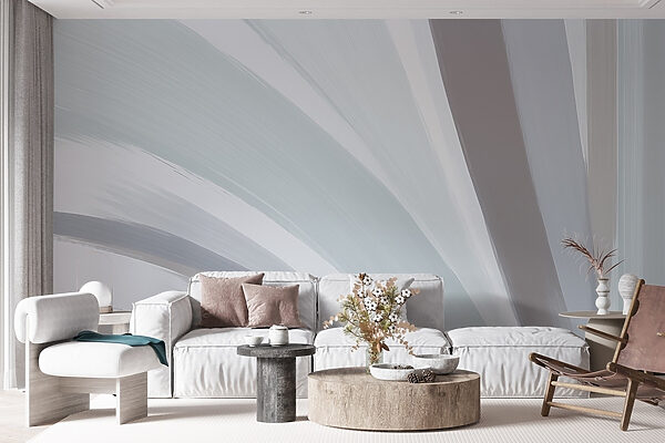 Soft hues in flowing patterns. Soft hues in flowing patterns.