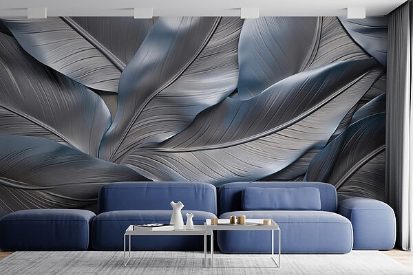 Elegant leaves in smooth texture. Elegant leaves in smooth texture.