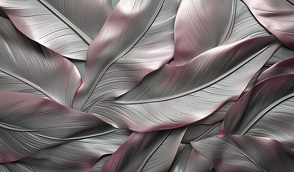 Elegant leaves in soft hues. Elegant leaves in soft hues.