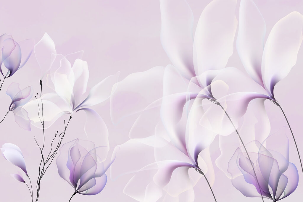 Soft florals in gentle hues Soft florals in gentle hues
