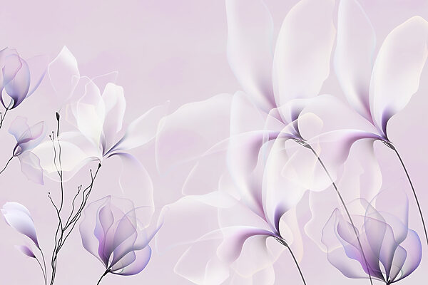 Soft florals in gentle hues Soft florals in gentle hues