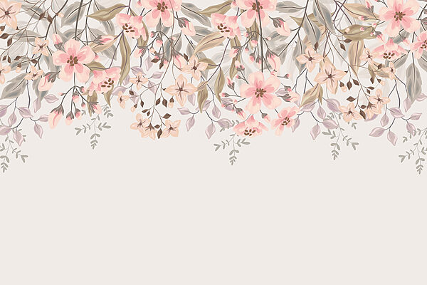 Delicate blossoms in soft hues Delicate blossoms in soft hues