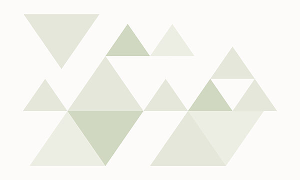 Group of triangles in a row Group of triangles in a row