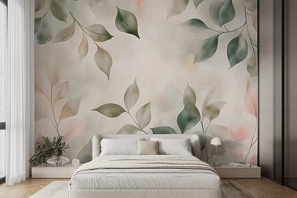Serene foliage in soft hues Serene foliage in soft hues