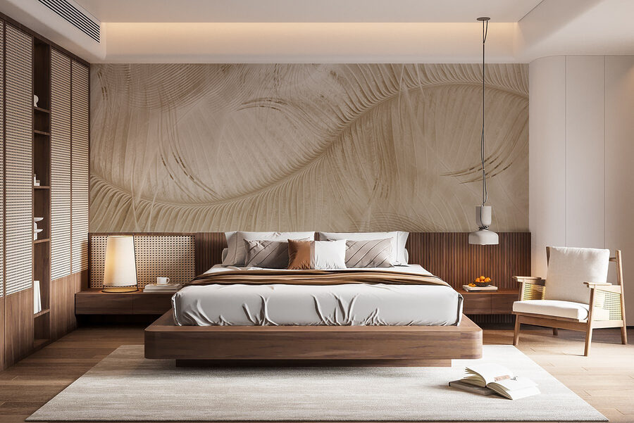 Natural patterns in soft tones