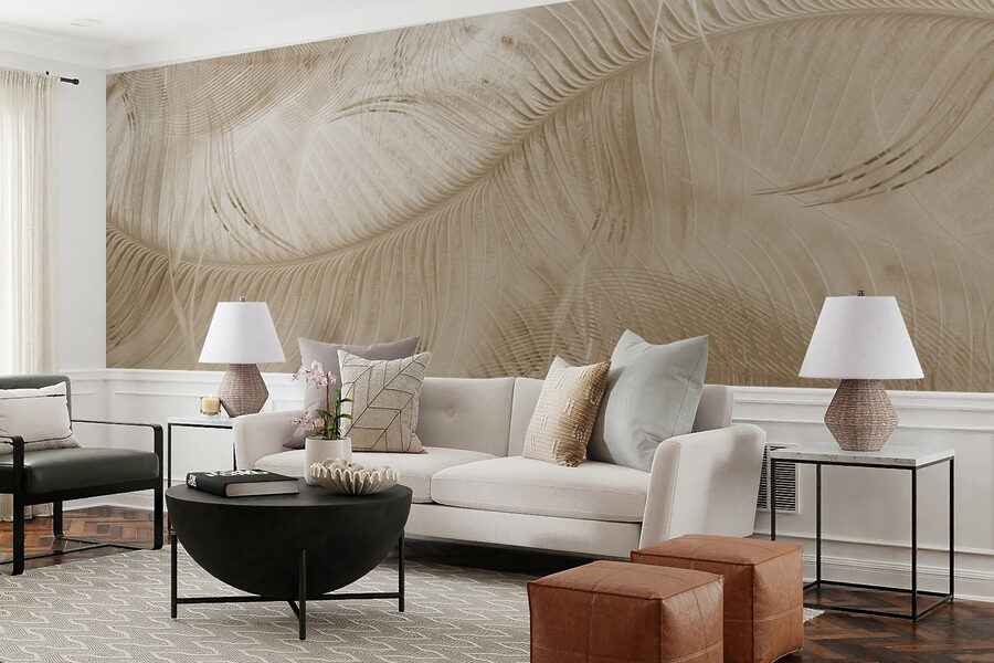 Natural patterns in soft tones