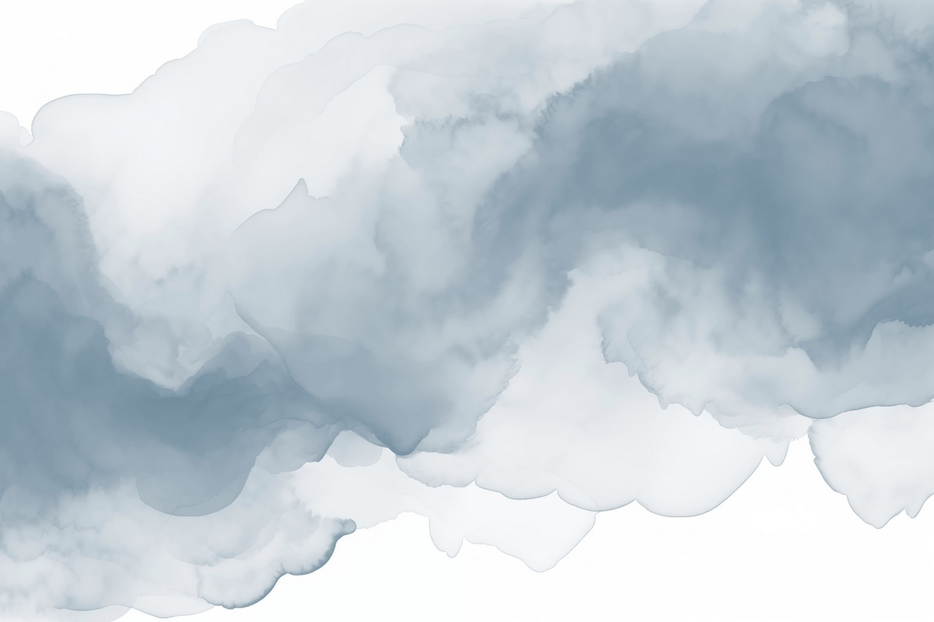 Soft waves of gentle hues