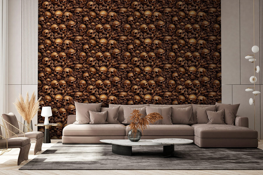 Pile of skulls