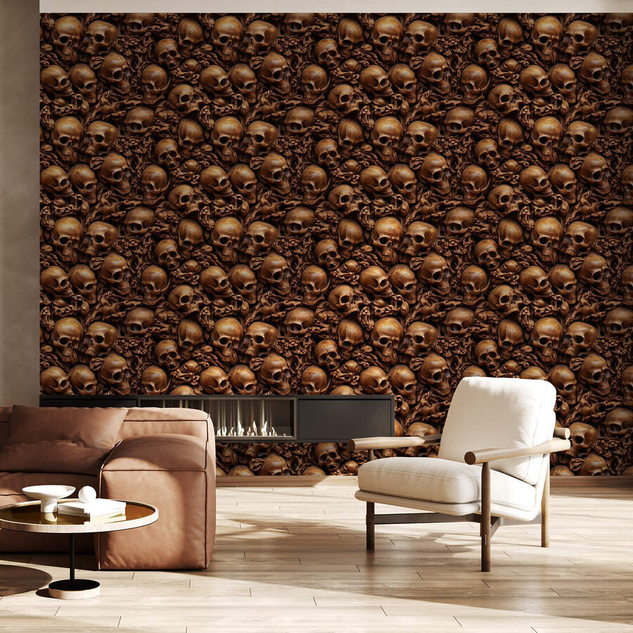 Pile of skulls