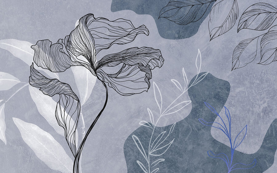 Drawing of a flower
