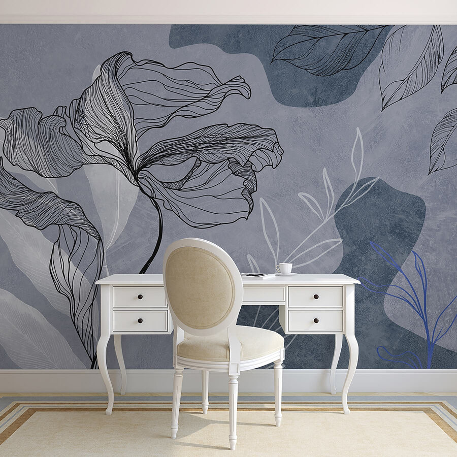 Drawing of a flower