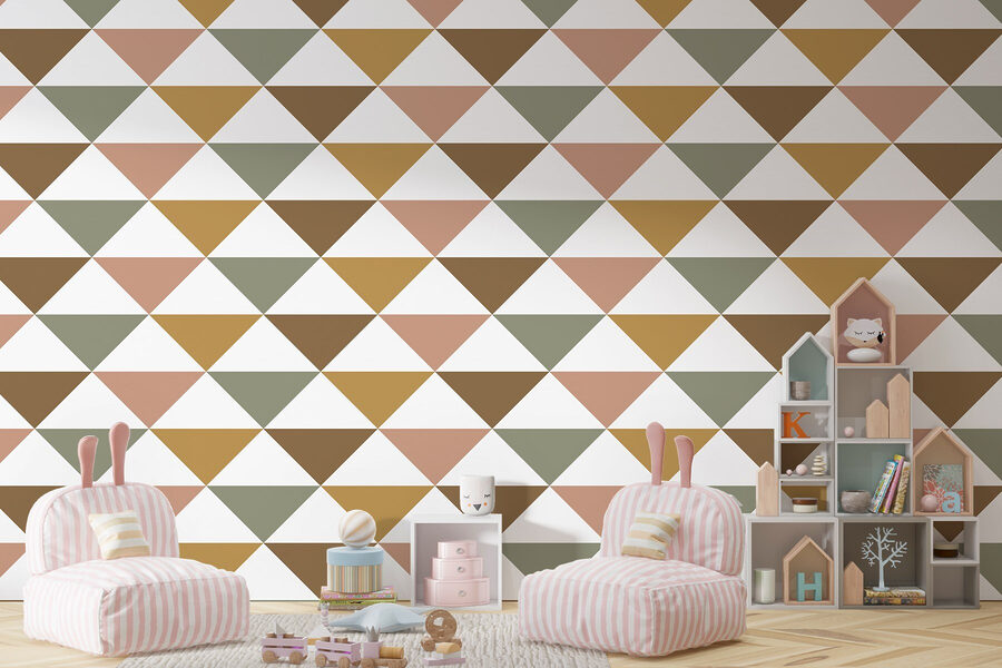 Pattern of triangles