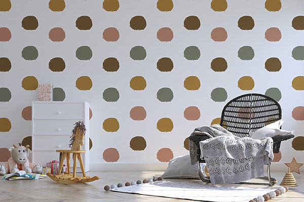 Pattern of colorful dots Pattern of colorful dots