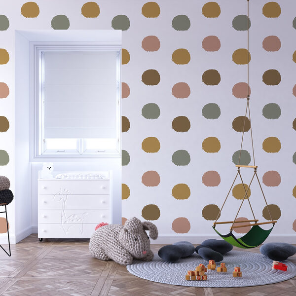 Pattern of colorful dots Pattern of colorful dots