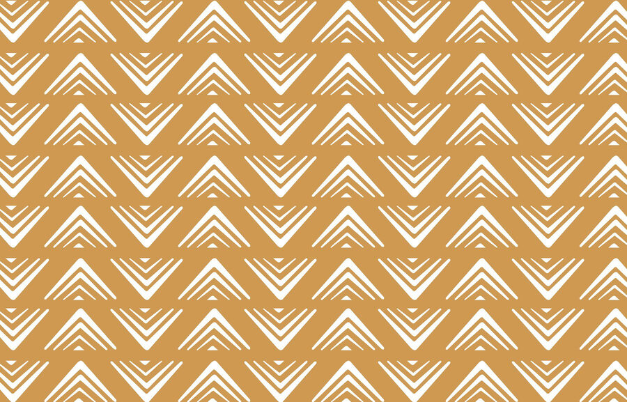Pattern of triangles on a yellow background Pattern of triangles on a yellow background