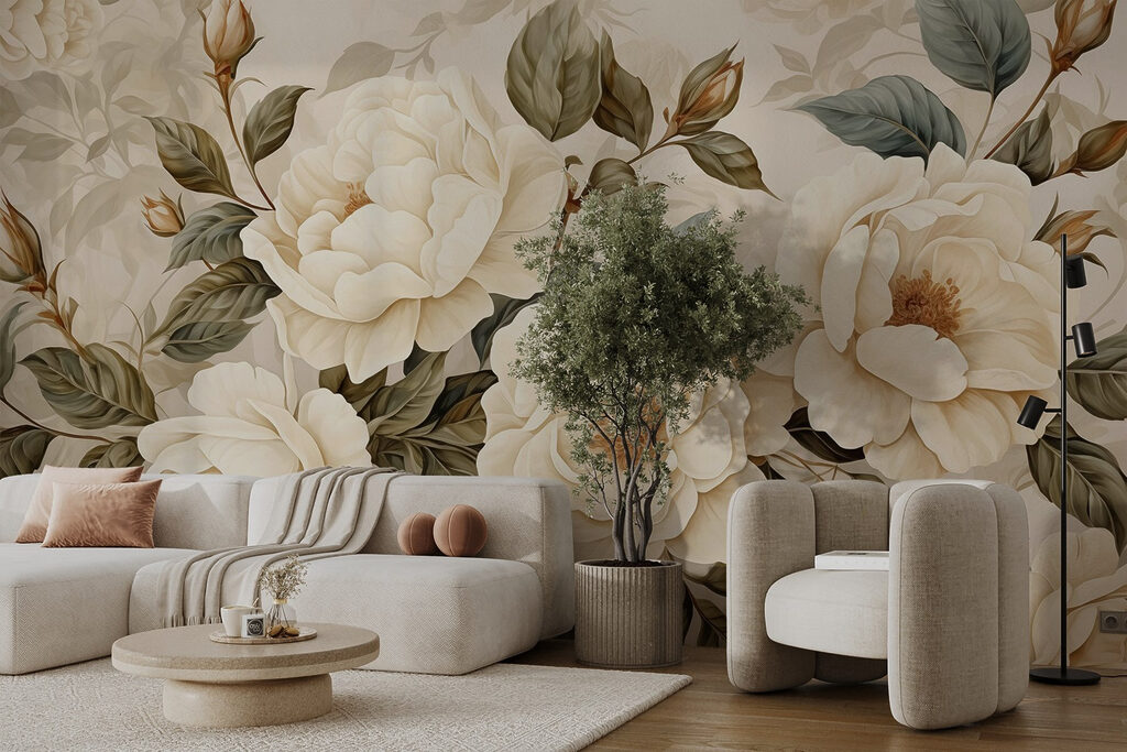 Soft blooms in gentle hues Soft blooms in gentle hues