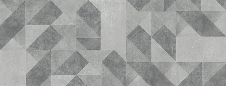 Wall murals Grey and white tile - Image 3