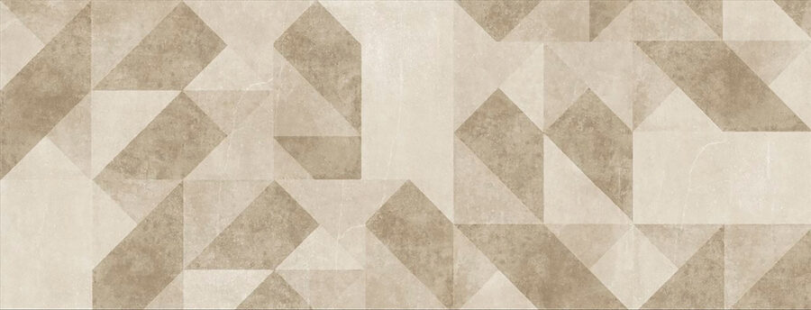Wall murals Muted geometric pattern in soft tones - Image 3
