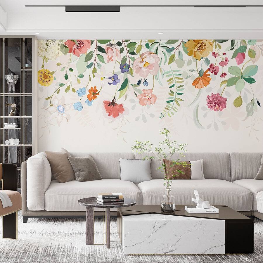 Floral elegance in soft hues.