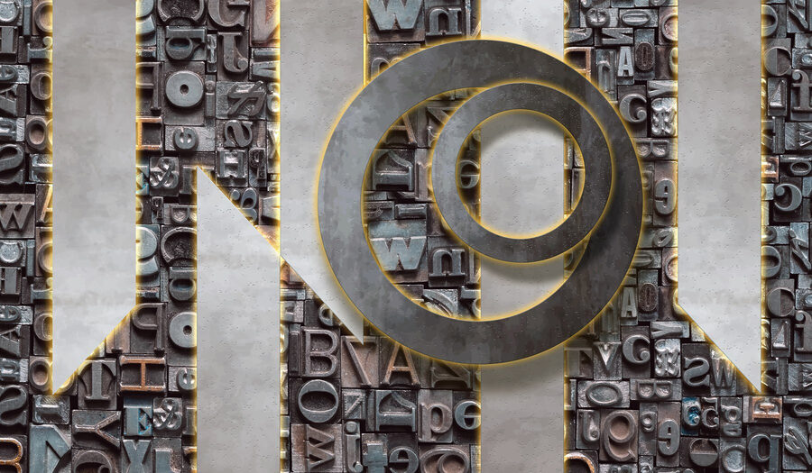 Group of letters on a wall